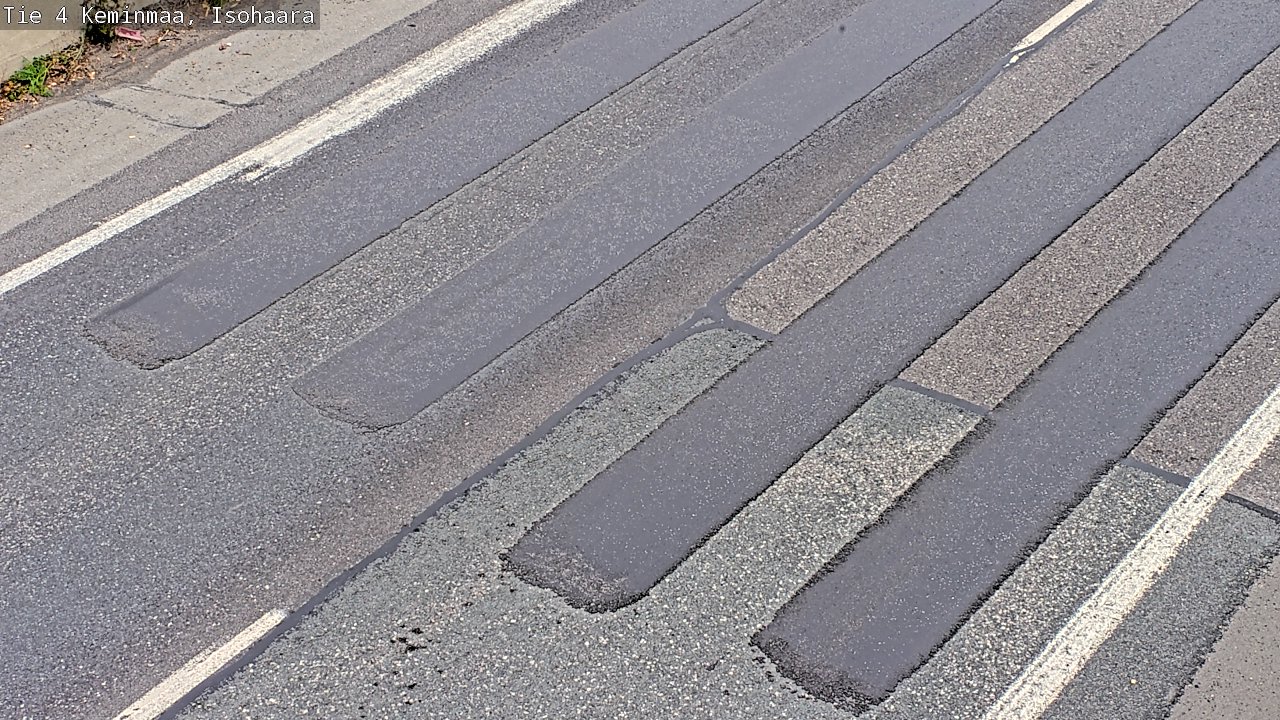 Kelikamera Keminmaa, Tienpinta