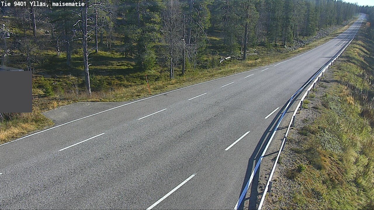 Kelikamera Kolari, Ylläs maisematie, Ylläsjärvelle