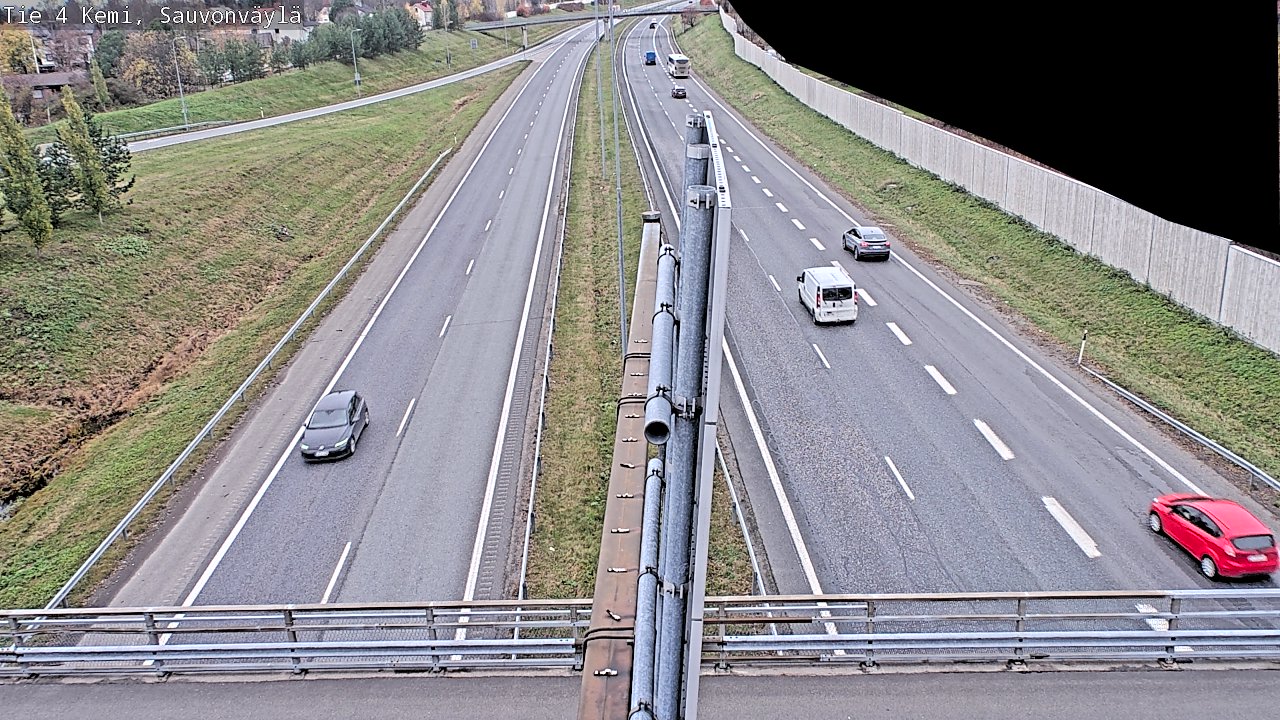 Kelikamera Kemi, Sauvonväylä, Tornioon