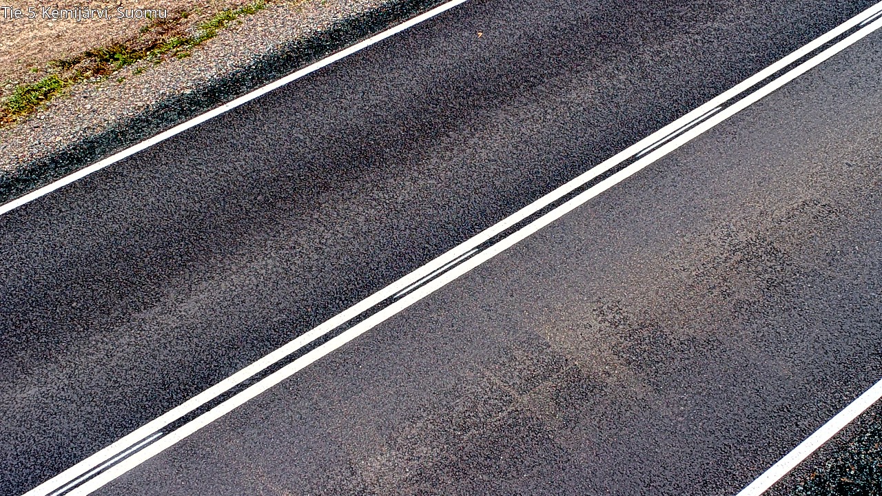 Kelikamera Kemijärvi, Suomu, Tienpinta