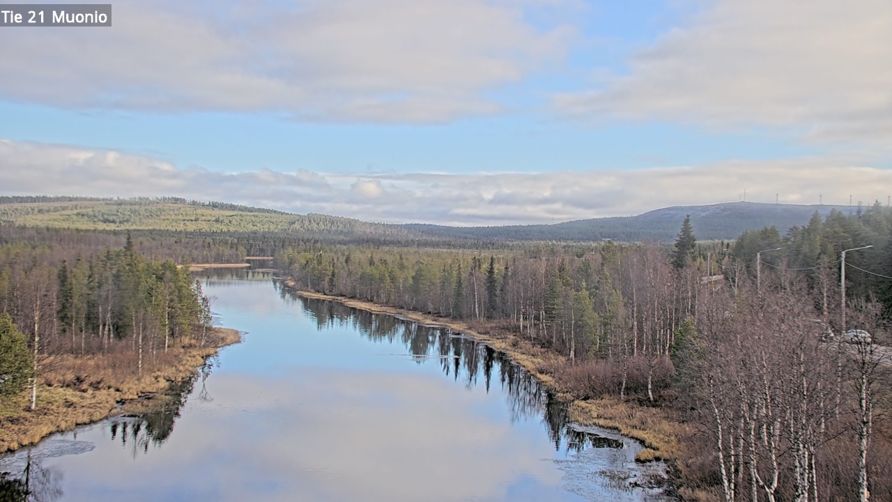 Kelikamera Muonio, Jokimaisema