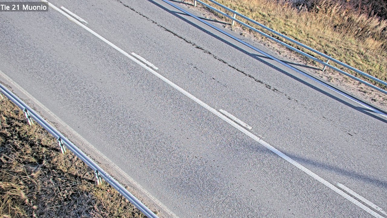 Kelikamera Muonio, Tienpinta