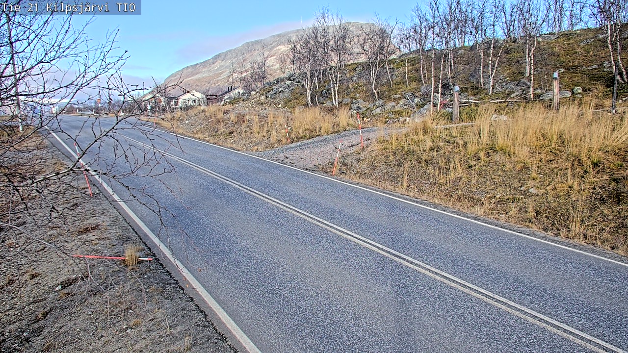Kelikamera Kilpisjärven TIO-taulun seuranta, Norja