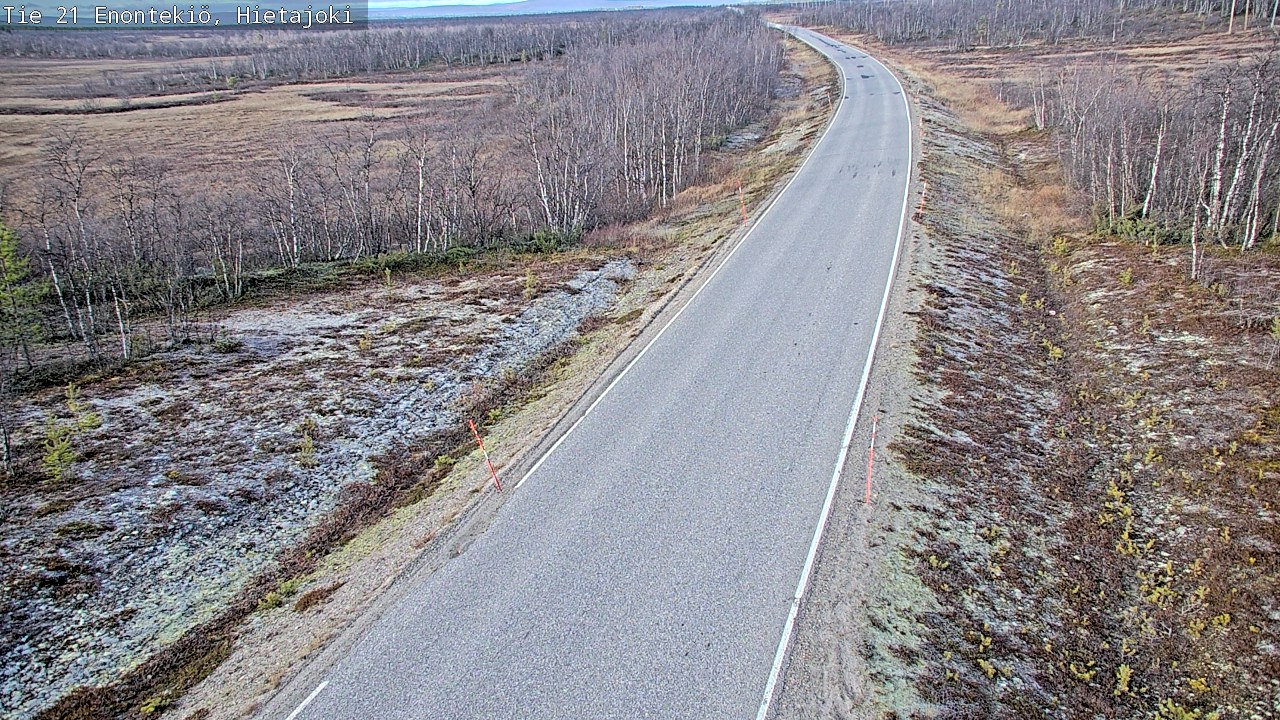 Kelikamera Enontekiö, Hietajoki, Kilpisjärvelle
