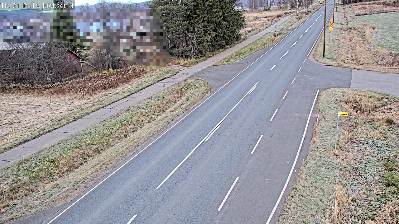 Kelikamera Pello Juoksenki, Pelloon