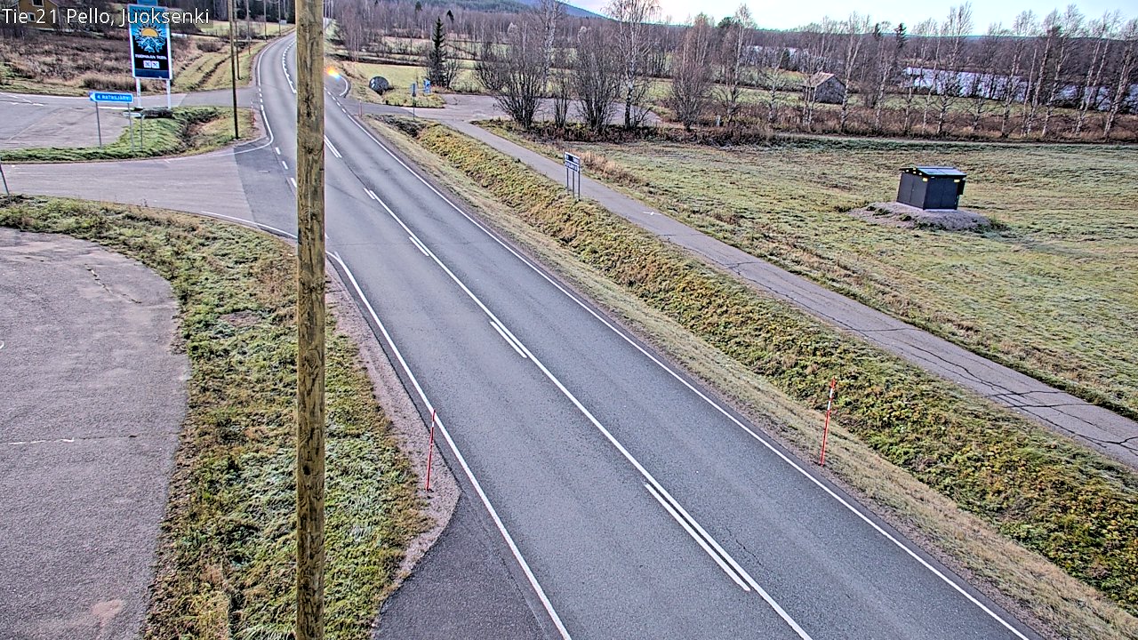 Kelikamera Pello Juoksenki, Tornioon