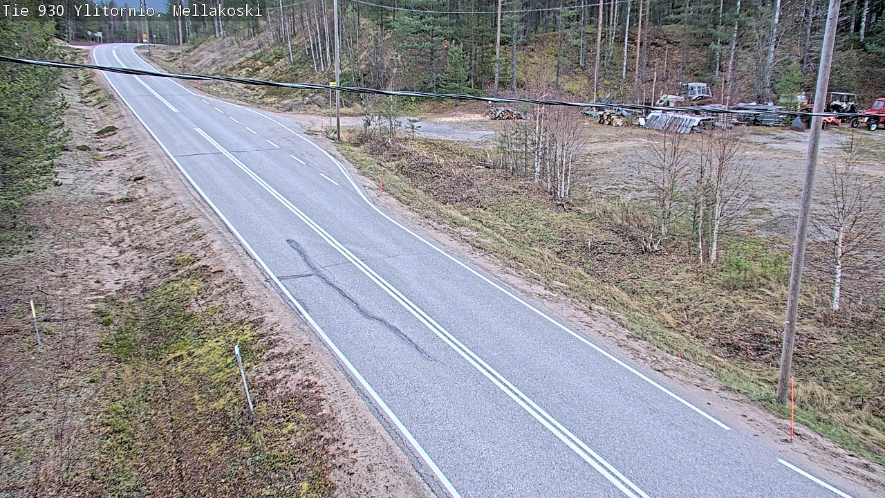 Kelikamera Ylitornio, Mellakoski, tie 930 Rovaniemelle